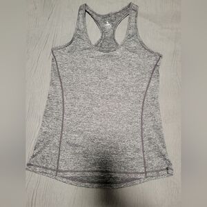 Icyzone Women's Gray Racerback Tank Top